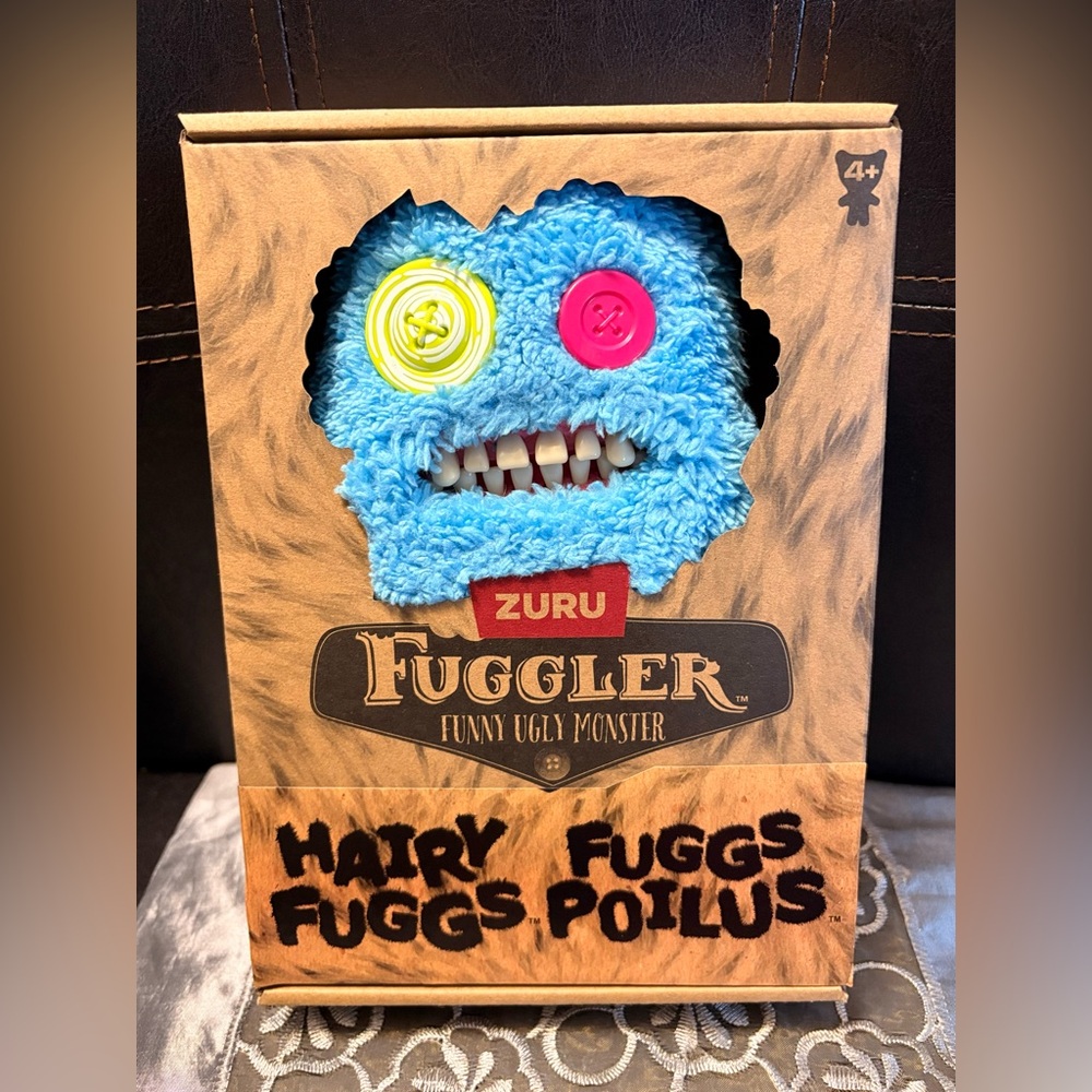 BNIB Zuru Fuggler Hairy Fuggs Sasquoosh 9” Plush